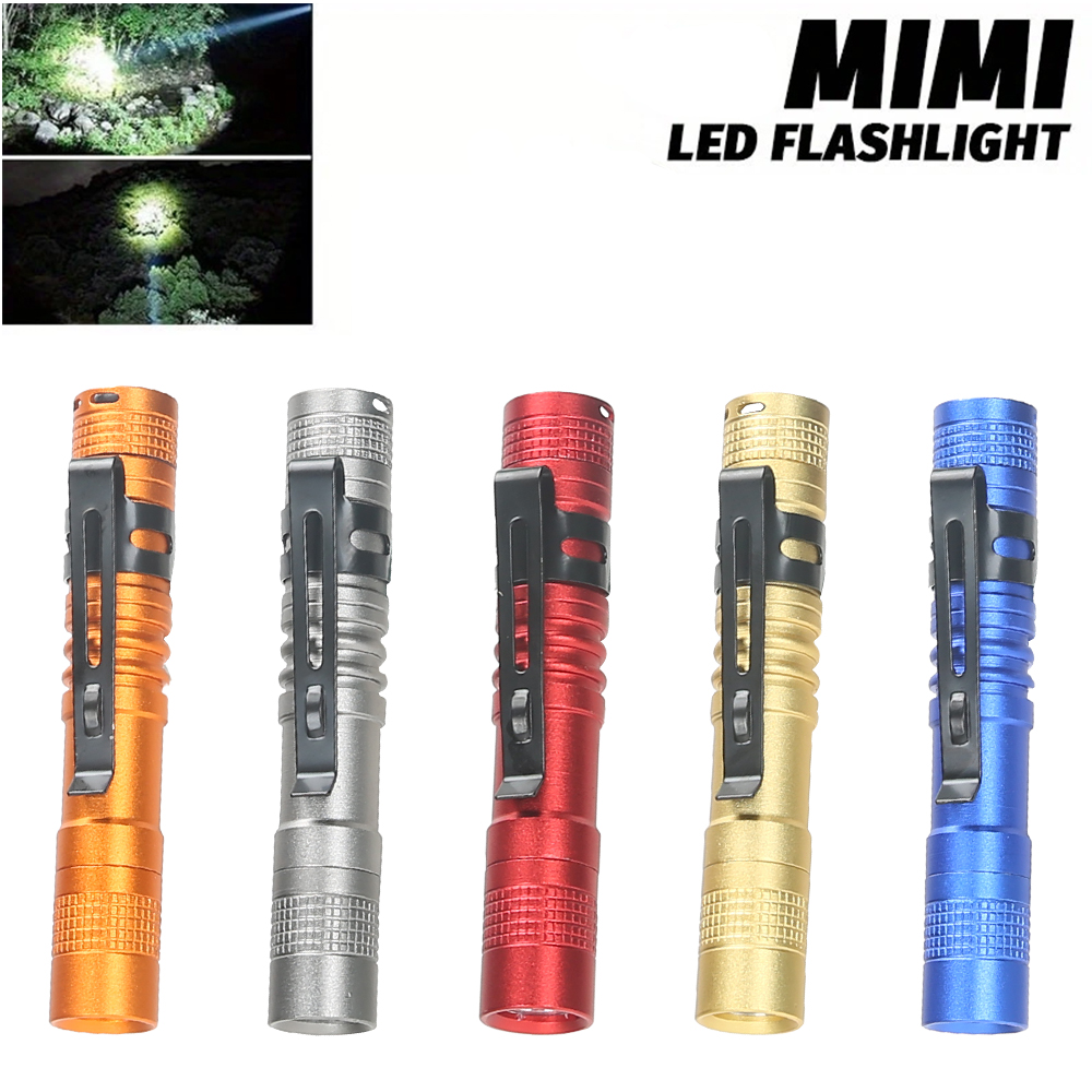 Outdoor Lighting Fixtures - Mini Portable LED Pen Light with