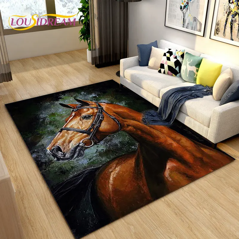 Outdoor Lighting Garage - 3D Light Luxury Modern Horse Area