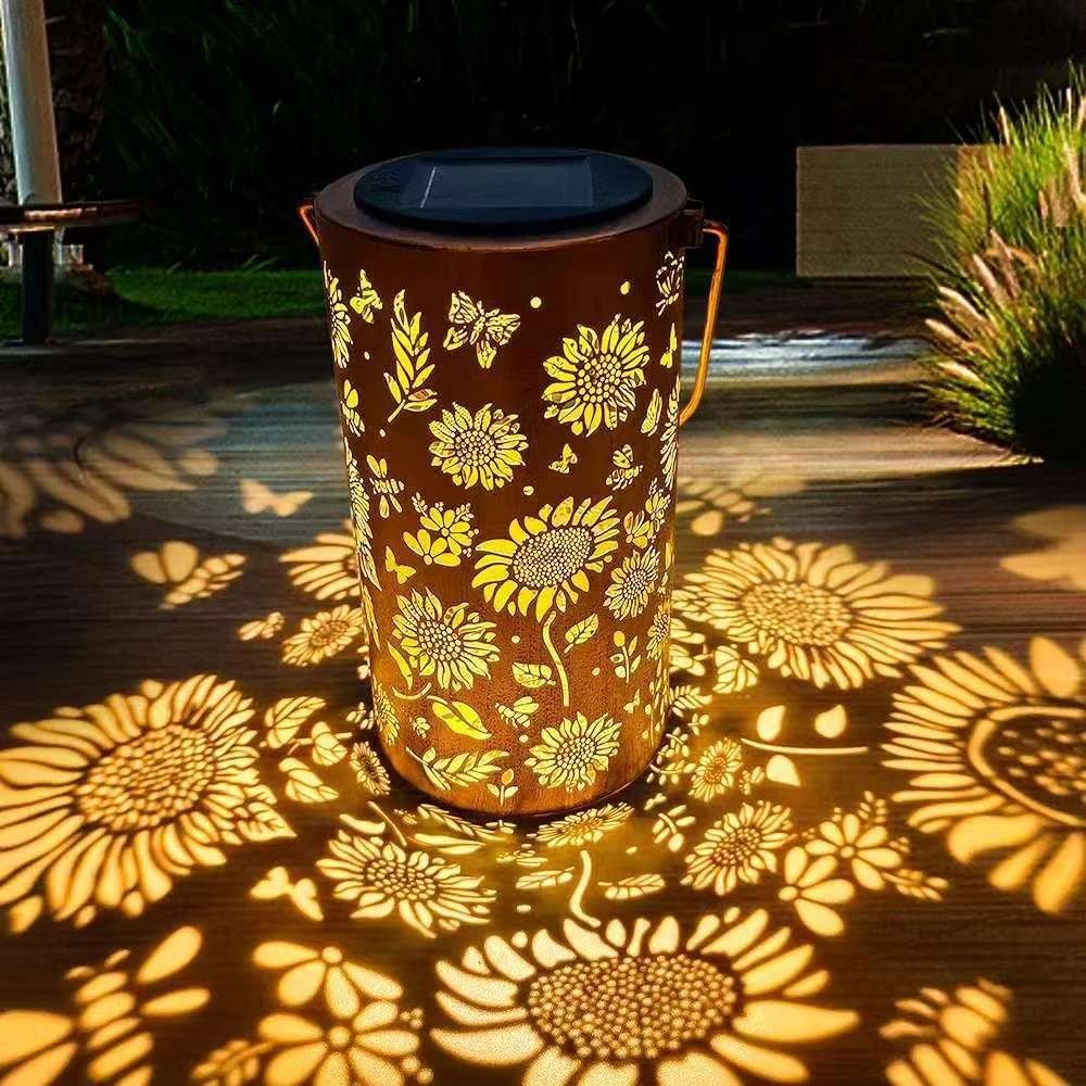 Outdoor Lighting For Garden - Sunflower Light and Shadow Light Waterproof