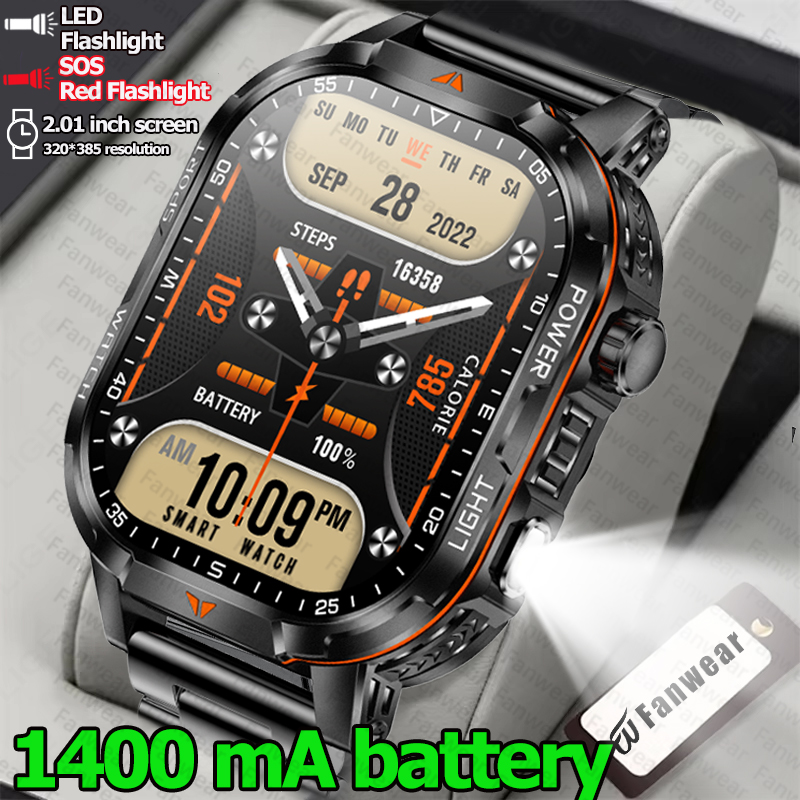 Outdoor Lighting Japan - Military outdoor sturdy men's smart watch
