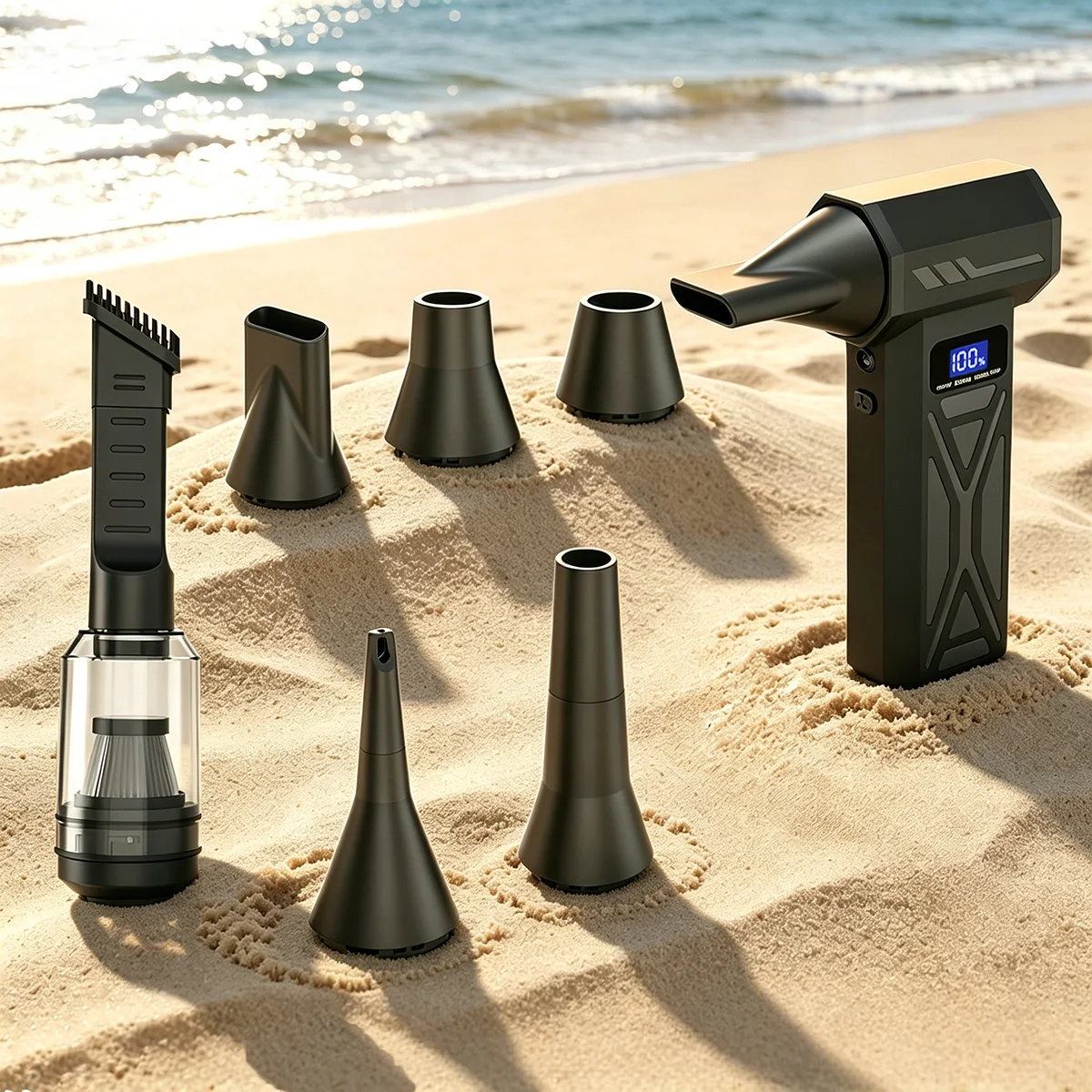 Outdoor Lighting Under Eaves - Brushless Wireless Jet Fan Turbo 110000rpm
