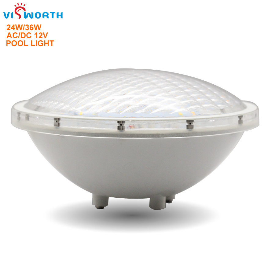 Pond Light Submersible - PAR56 Swimming Pool Light 24W 36W