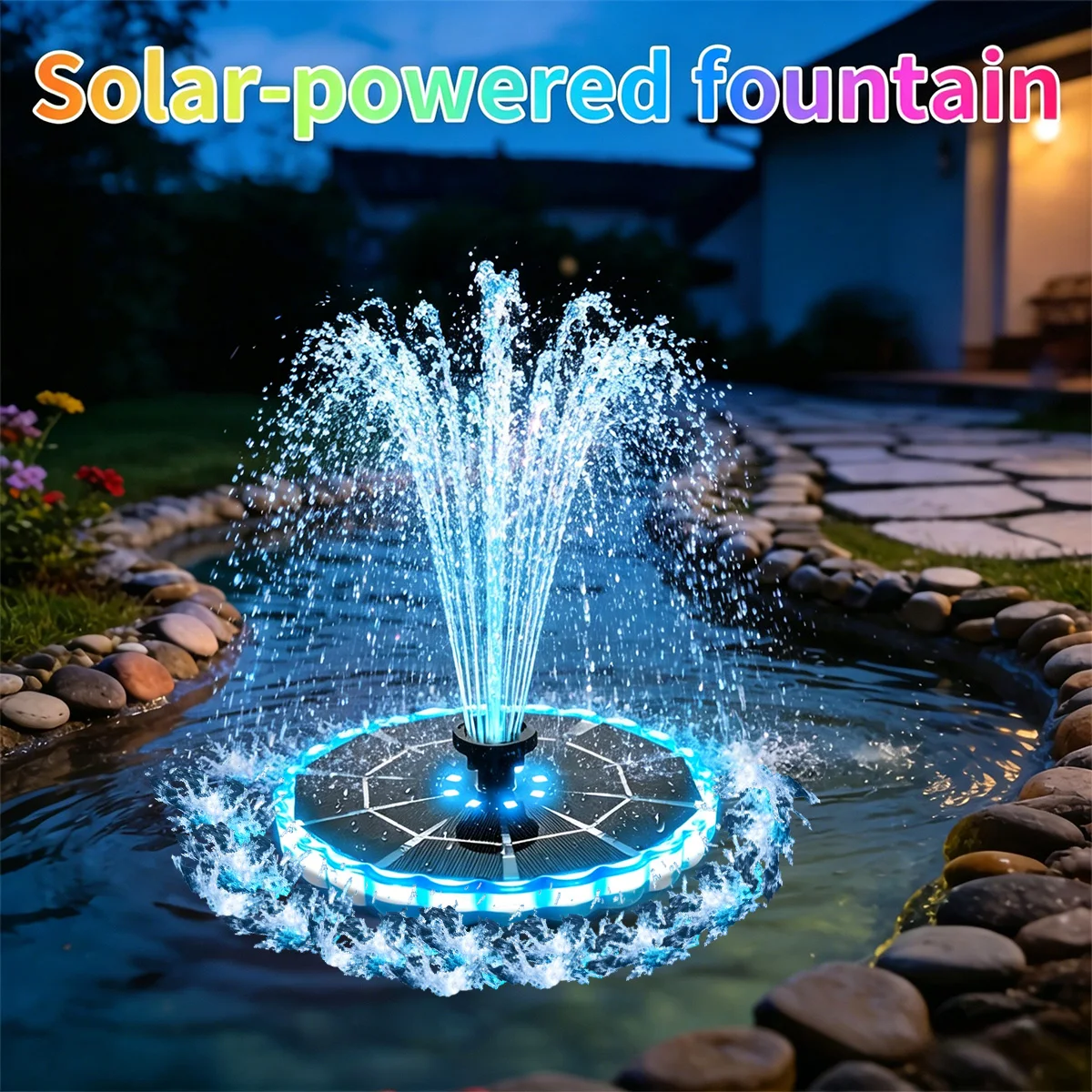 Outdoor Lighting Kits - 3.5W Outdoor Solar Fountain for Garden