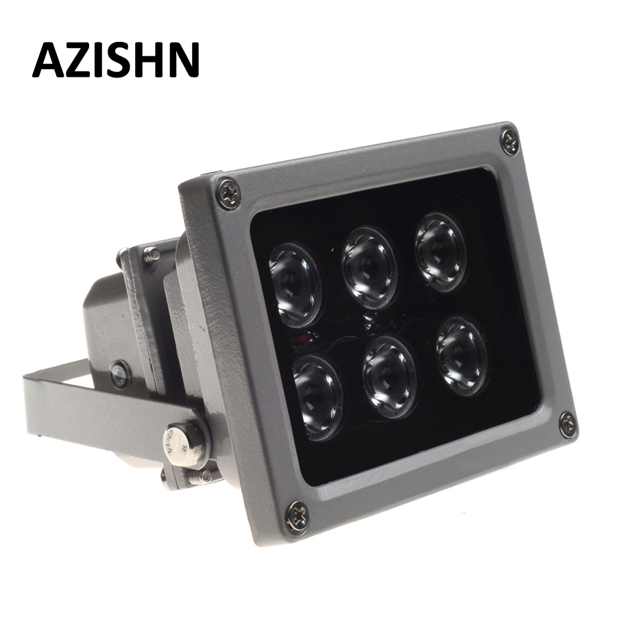 Outdoor Lighting Video - AZISHN CCTV LEDS IR illuminator infrared
