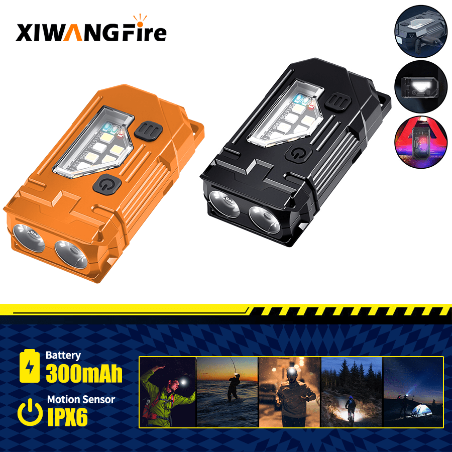 Outdoor Lighting Panel - Mini Keychain EDC Flashlight - Rechargeable