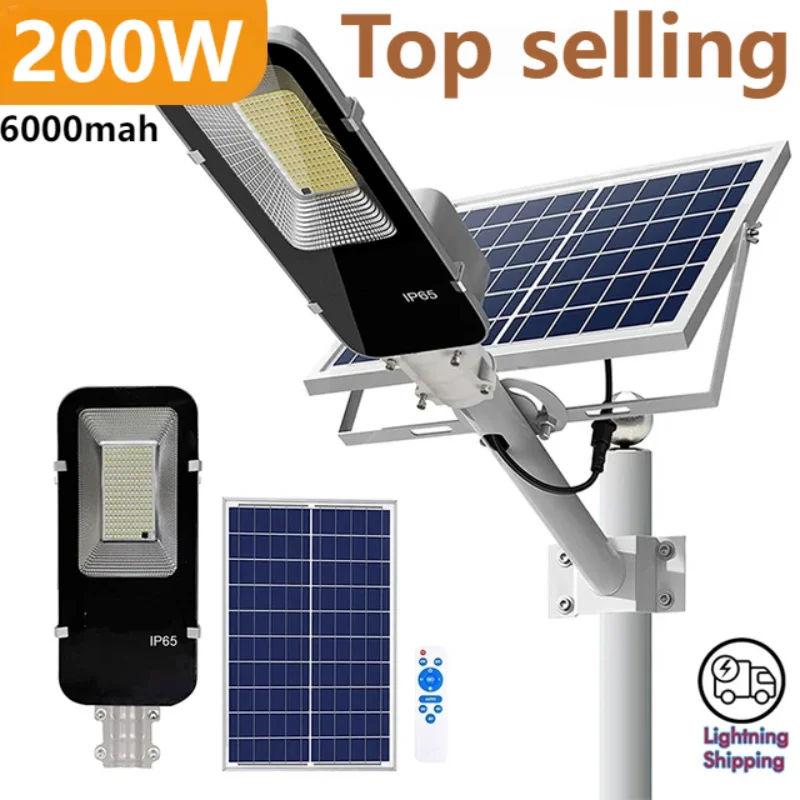 Outdoor Lighting Garage - 200W Powerful Solar Light Outdoor Solar