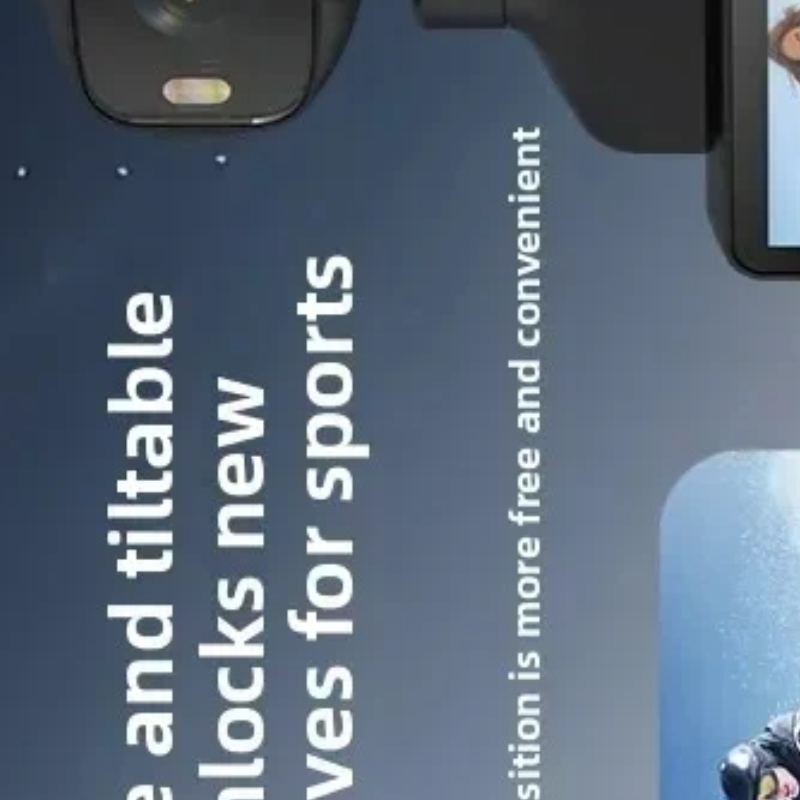 Outdoor Lighting Video - Lenovo 4K Handheld Gimbal Action Camera