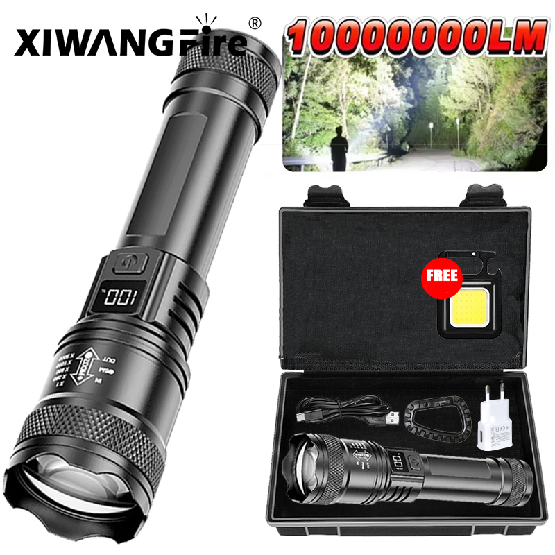 Outdoor Lighting Fixtures - Ultra Bright LED Flashlight 2000LM Type-C