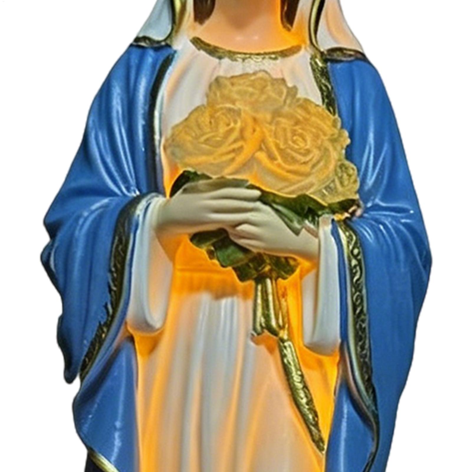Outdoor Lighting Battery Powered - Solar Virgin Mary Statue Outdoor Solar