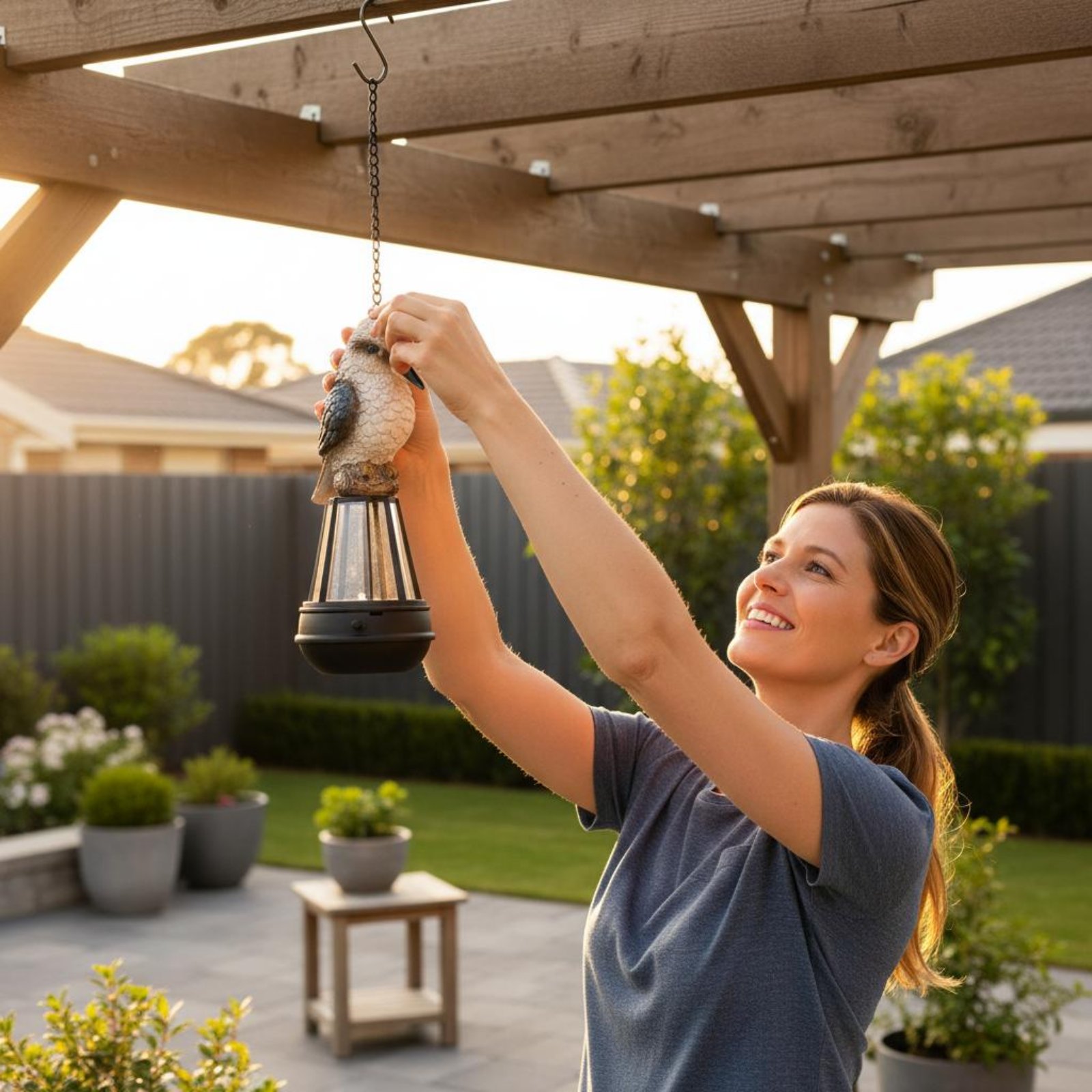 Solar Lantern Hanging - Solar Avian Hanging Lamp Energy-Saving Solar