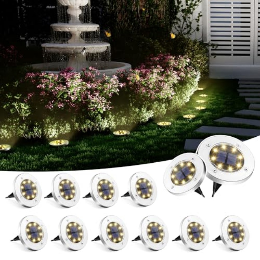 Outdoor Lighting For Garden - Solar Ground Lights Solar Lights Outdoor
