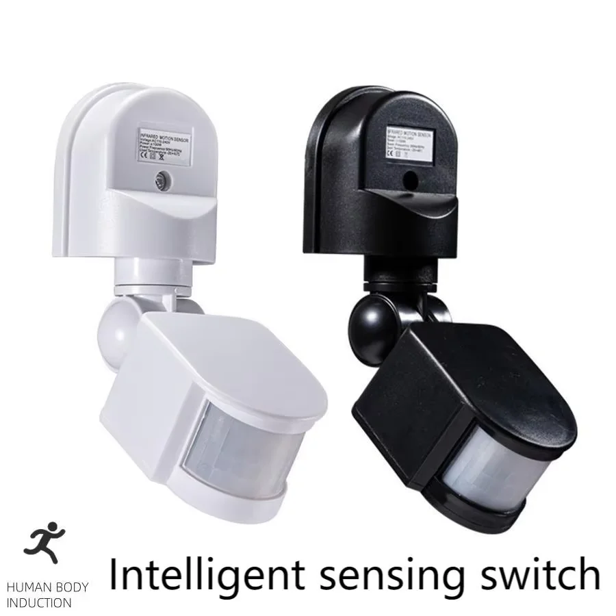 Outdoor Lighting Motion Sensor - 12V PIR Motion Sensor 110-240V Automatic