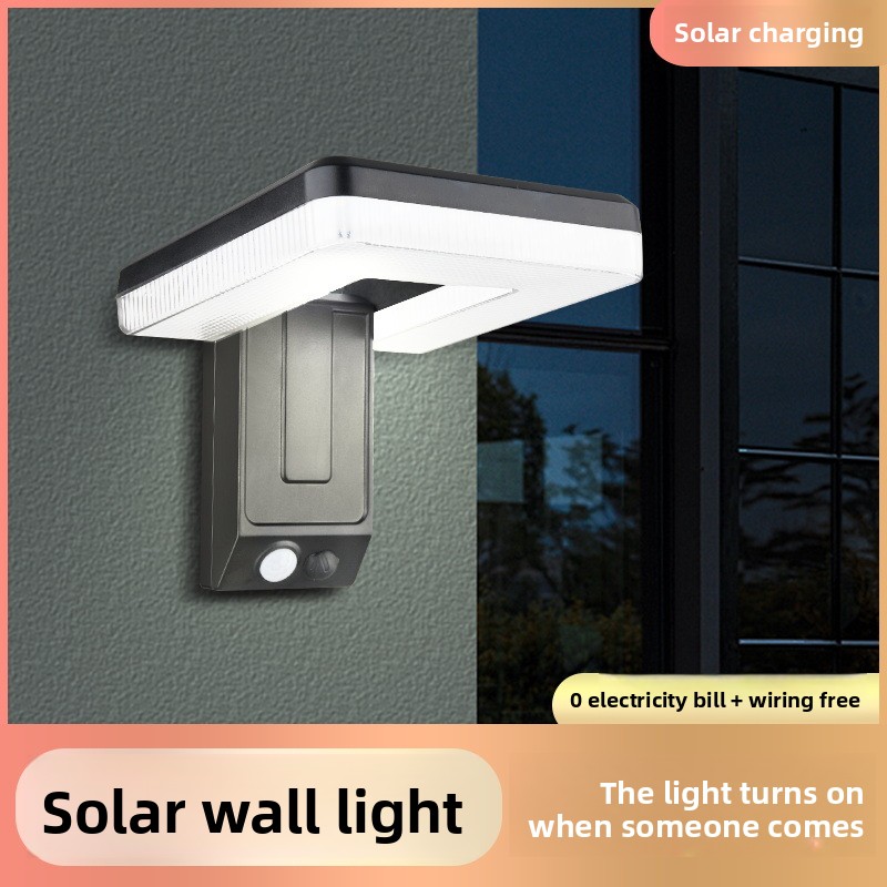 Outdoor Lighting Motion Sensor - New Smart Outdoor Foldable Solar Wall
