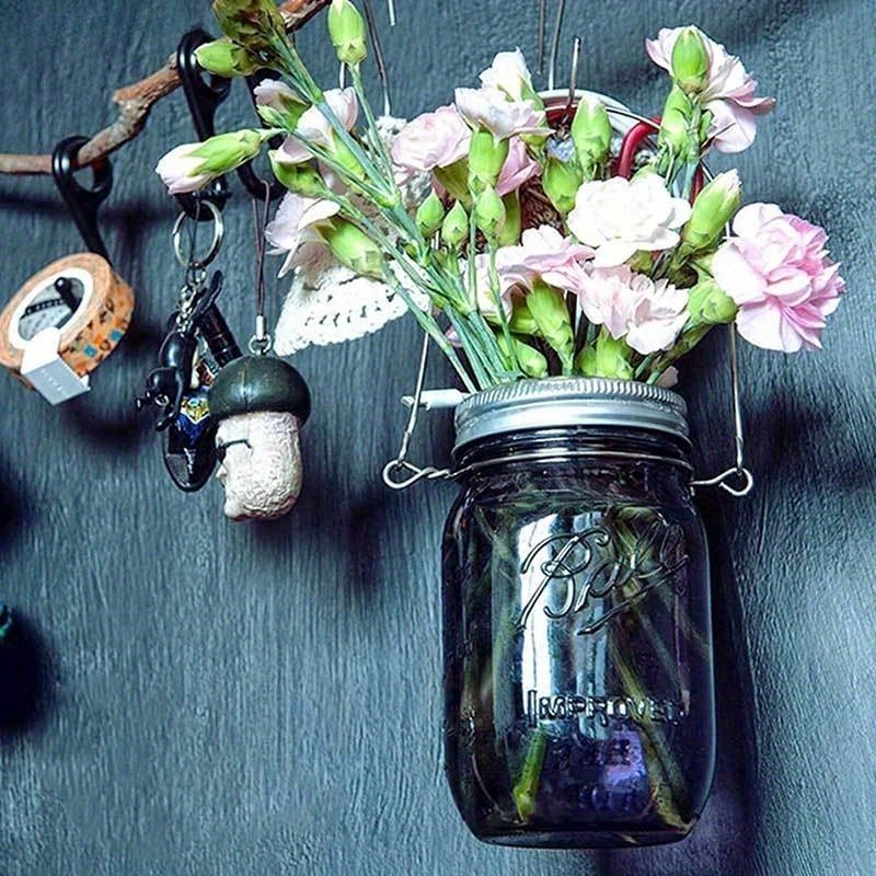 8pcs Plastic Mason Jar Set wit - Outdoor Lighting Kits review and price