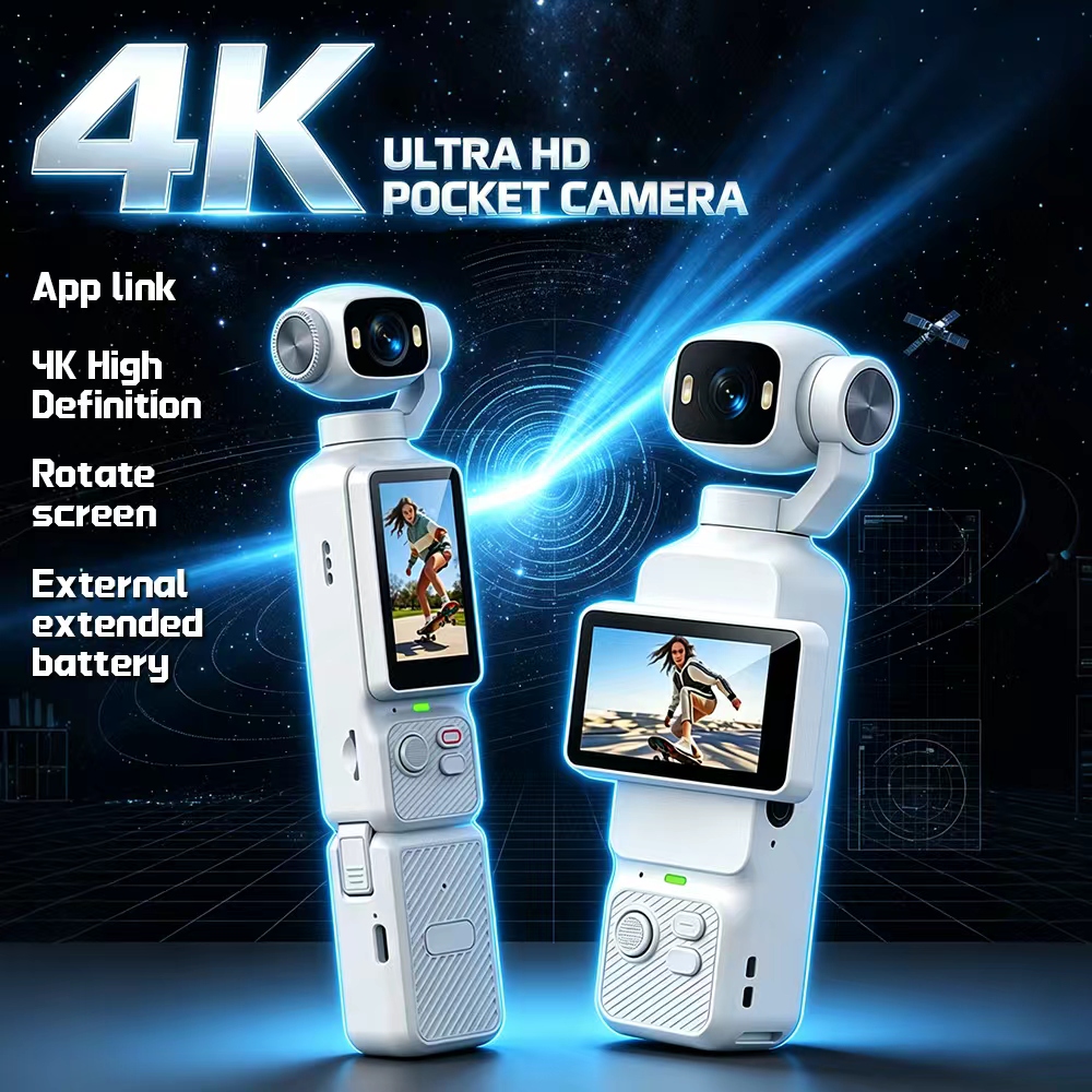 LK-033 4K Pocket Handheld Gimb - Outdoor Lighting Video review and price