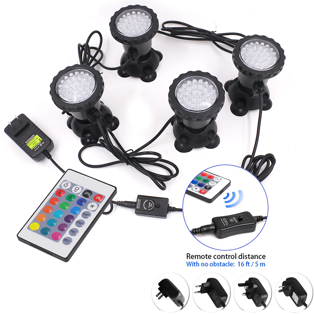 RGB LED Underwater Light IP68  - Pond Light Submersible review and price