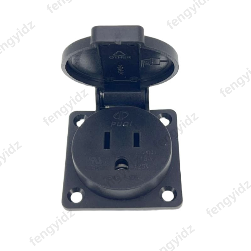 Black 125V 15A 20A IP44 CE Ame - Outdoor Lighting Japan review and price