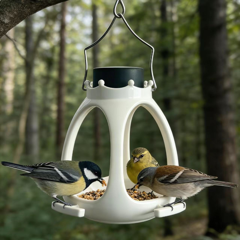 Solar Bird Feeder with LED Lig - Outdoor Lighting Under Eaves review and price