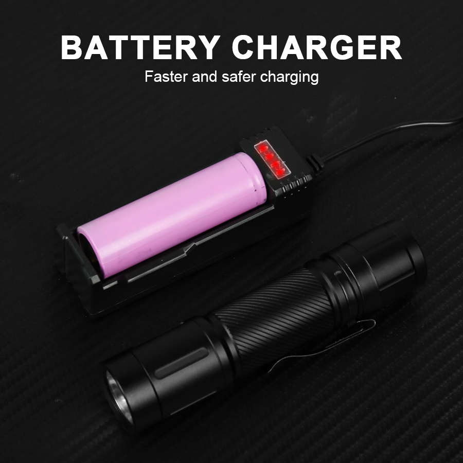 1200LM Fixed Focus LED Flashli - Outdoor Lighting Battery Powered review and price