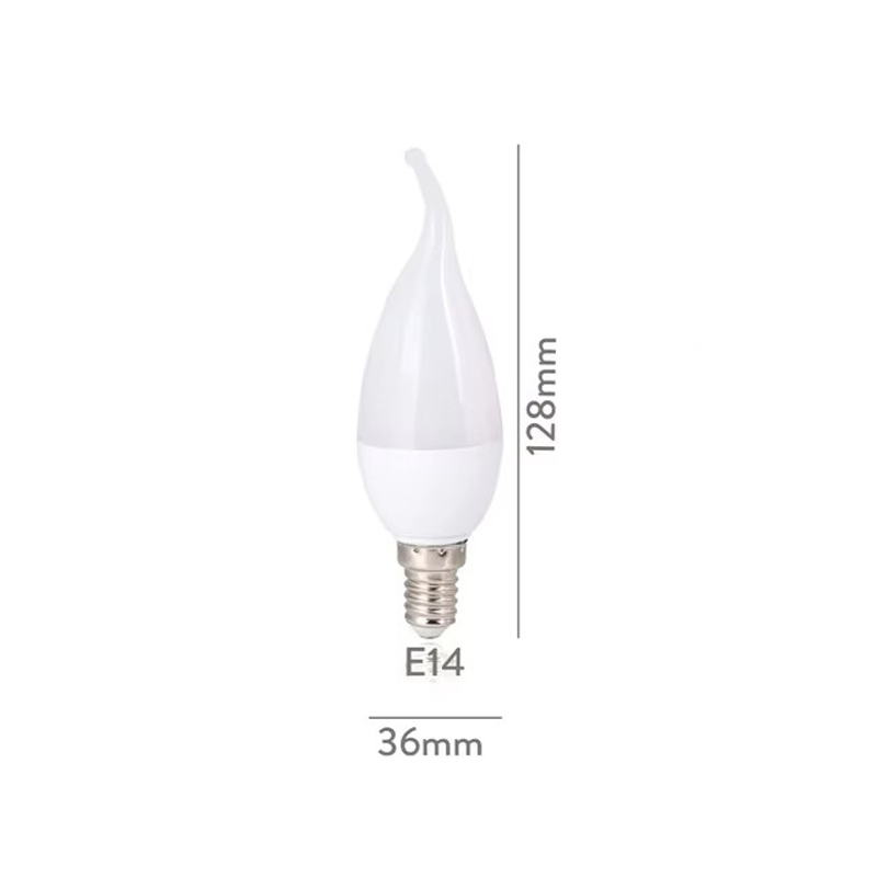 3W LED Flame Bulb E14 White Li - Outdoor Lighting Under Eaves review and price