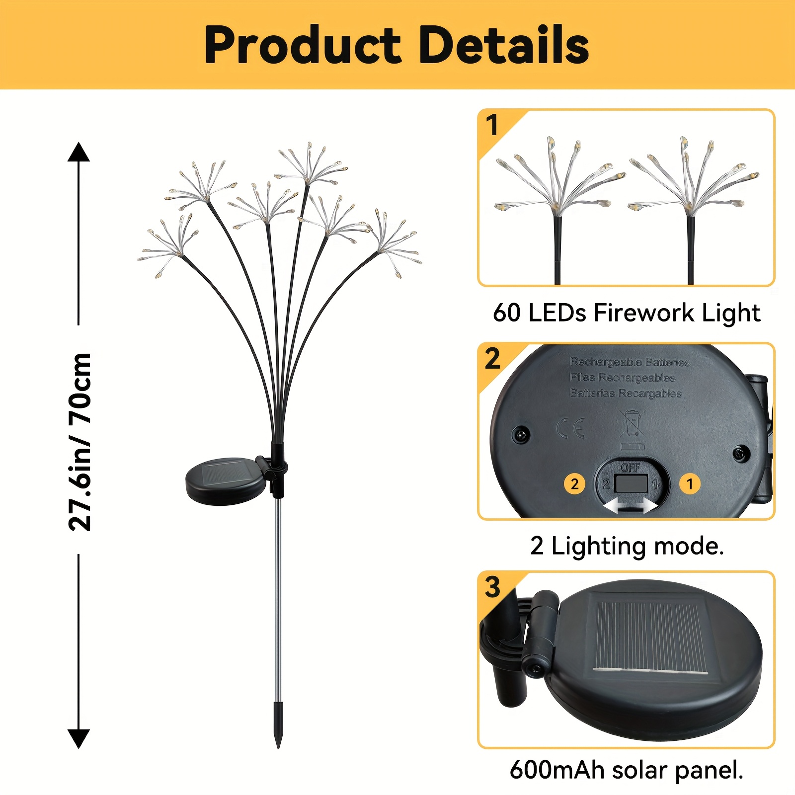 Solar Garden Fairy Light Outdo - Wired Pathway Light review and price