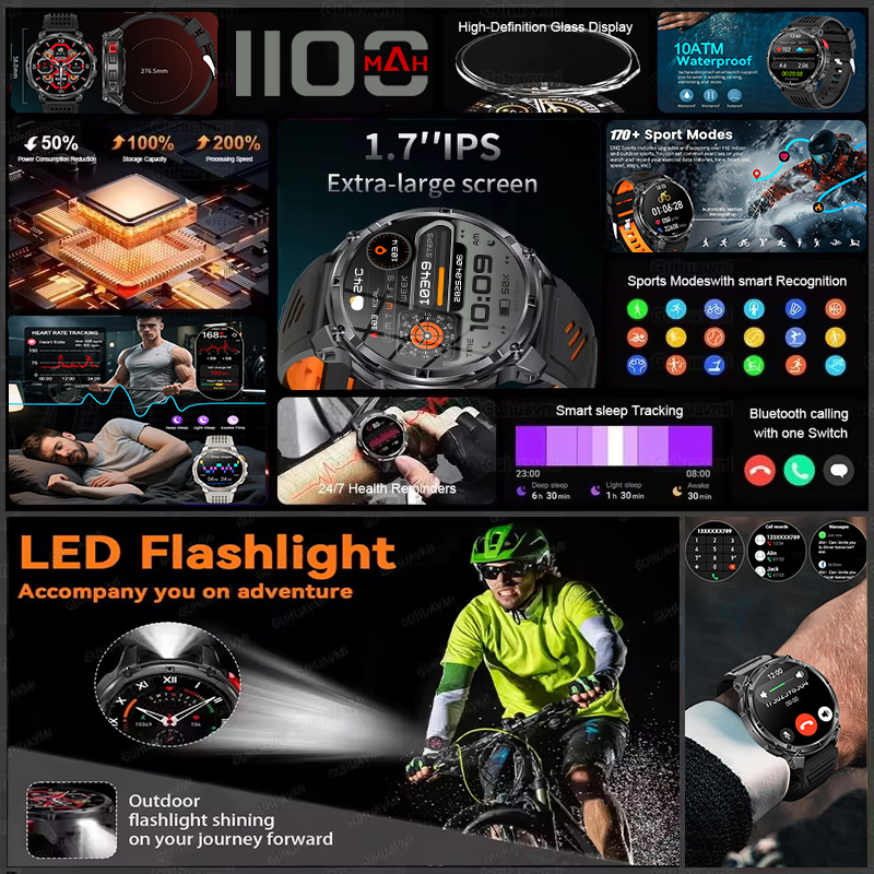 T-REX 3 Military Smartwatch Me - Outdoor Lighting Japan review and price
