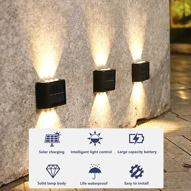 COB Solar Wall Lamp Outdoor Wa - Outdoor Lighting For Garden review and price