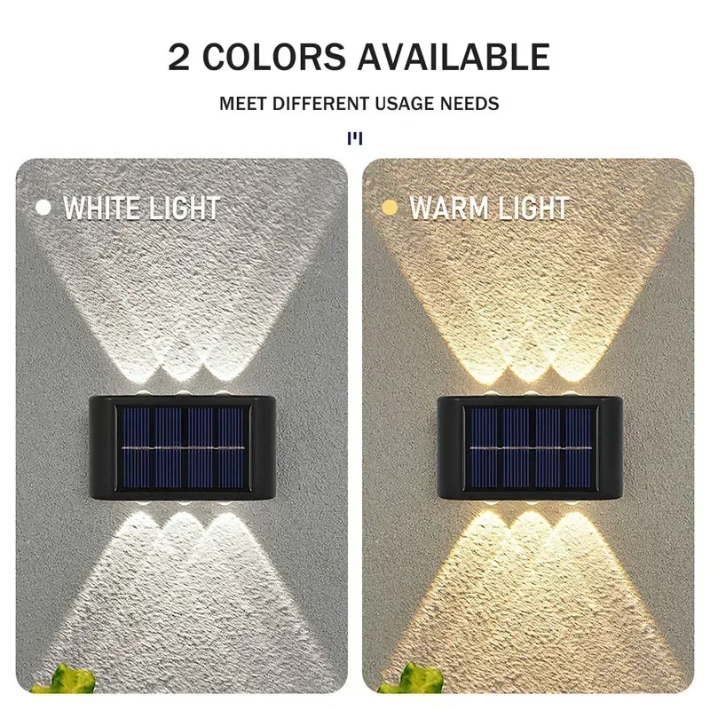 COB Solar Wall Lamp Outdoor Wa - Outdoor Lighting For Garden review and price