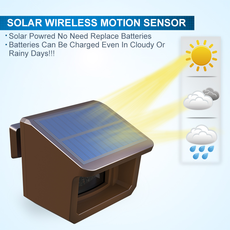 HTZSAFE 800 Meters Solar Wirel - Wired Pathway Light review and price