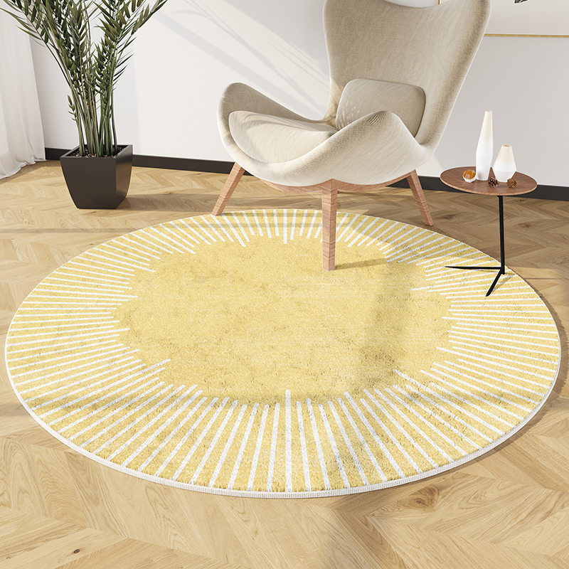 Round Light Luxury Lounge Rug  - Outdoor Lighting Garage review and price