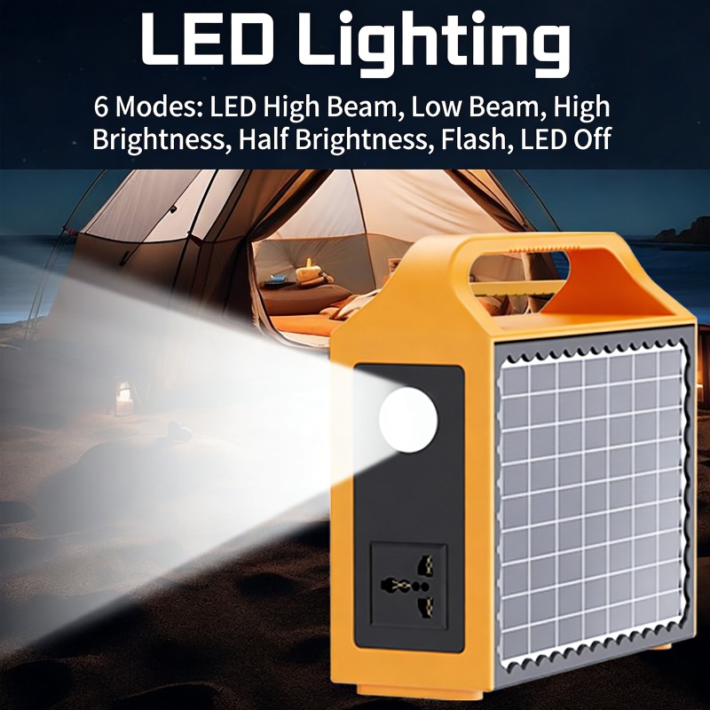 150W Portable Solar Power Stat - Outdoor Lighting Kits review and price