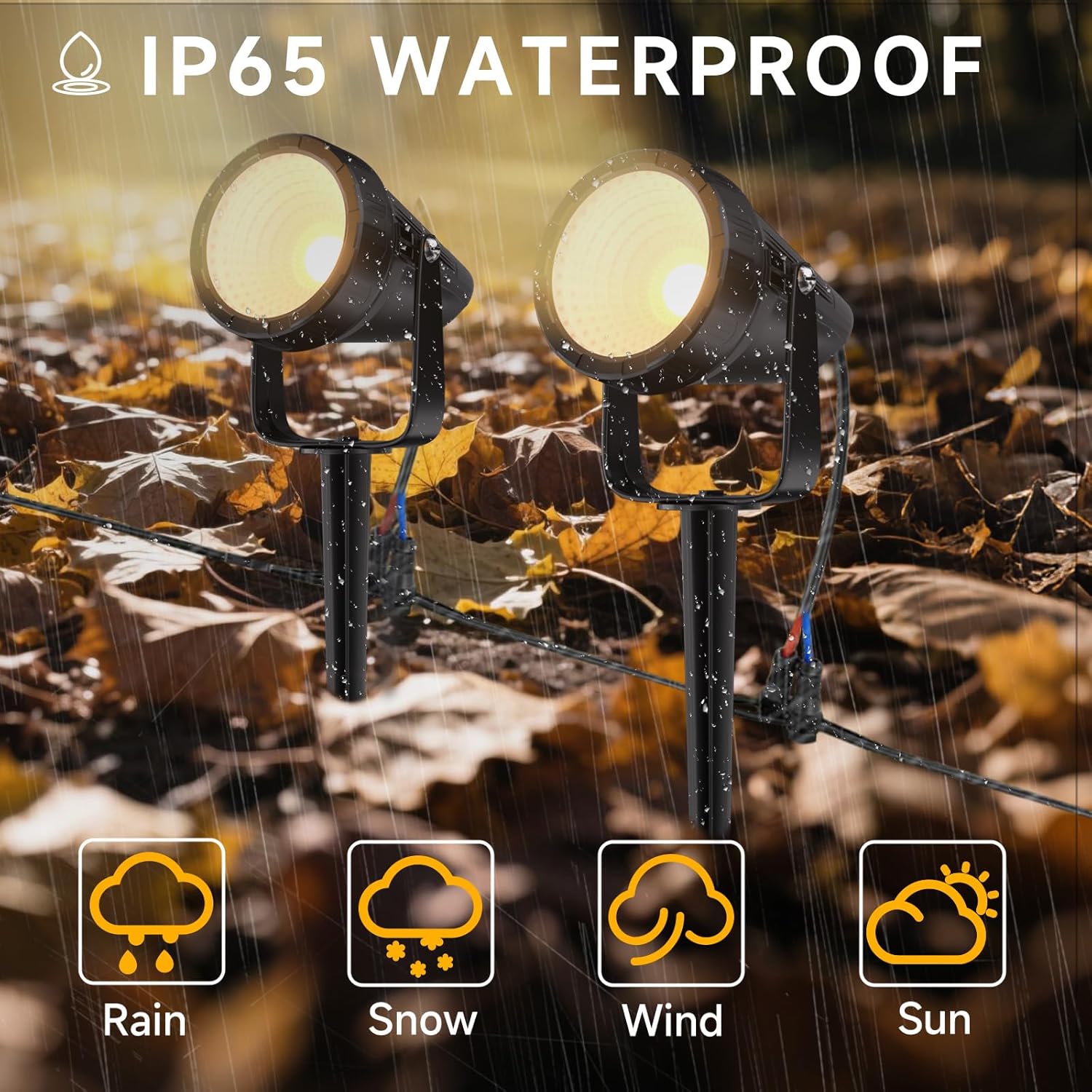 12-Pack Waterproof Outdoor Spo - Outdoor Lighting Kit With Transformer review and price