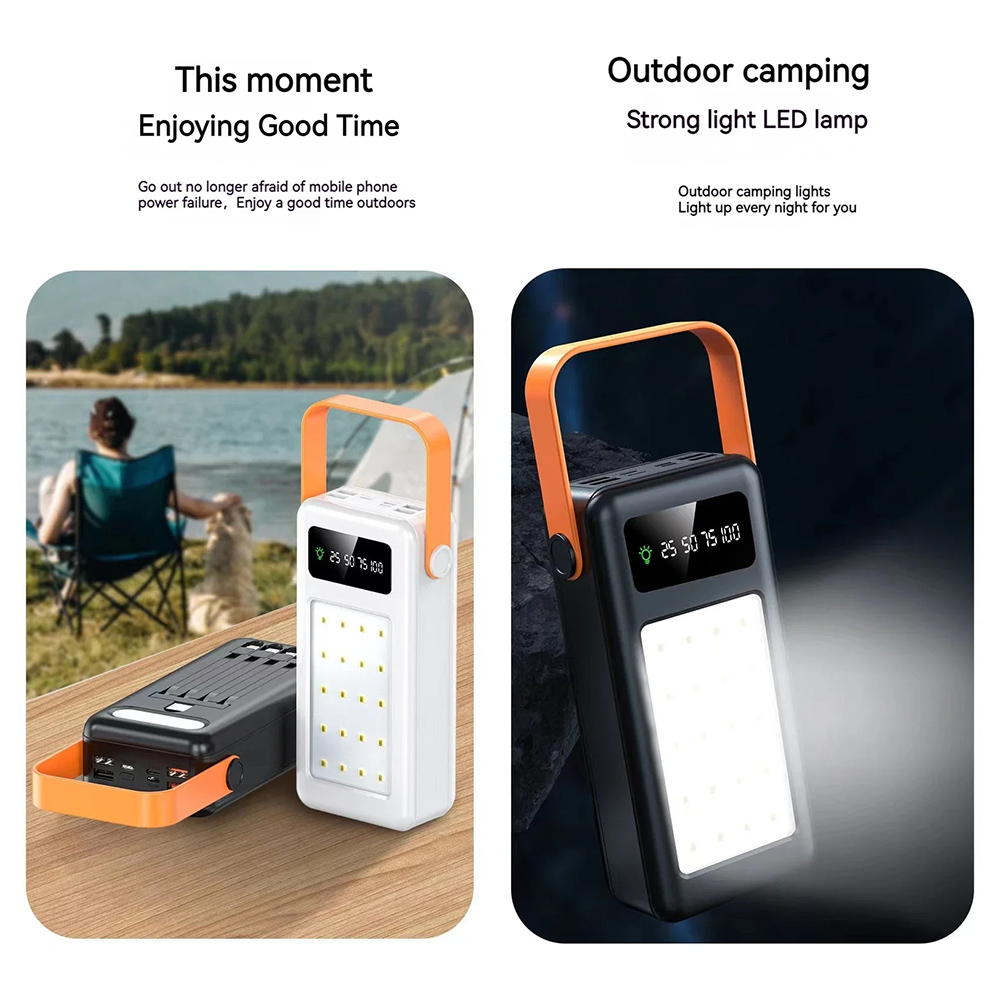 50000mAh 80000mAh Portable Pow - Outdoor Lighting Battery Powered review and price