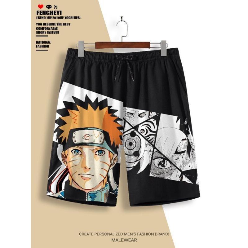 Naruto Anime Shorts Men's Casu - Outdoor Lighting Japan review and price