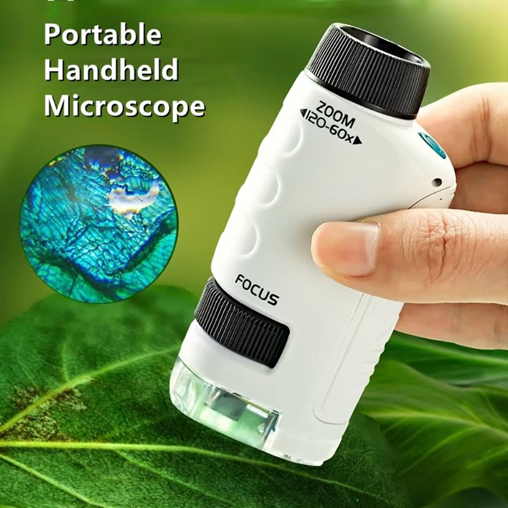 1Pcs 60-120X Pocket Microscope - Outdoor Lighting Kits review and price