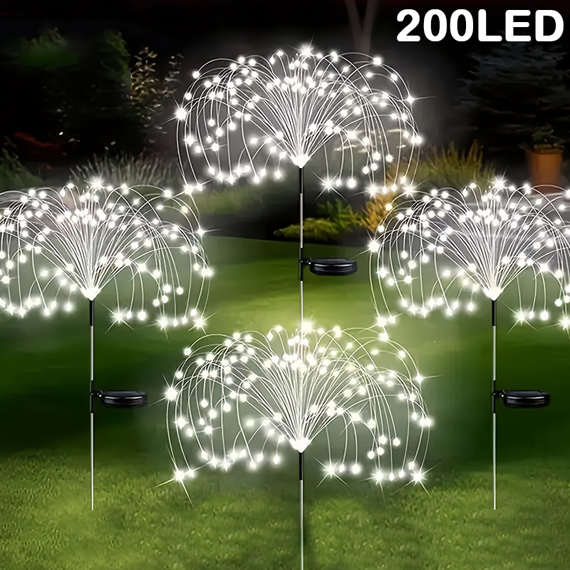 200LED Solar Firework Lamp Out - Wired Pathway Light review and price
