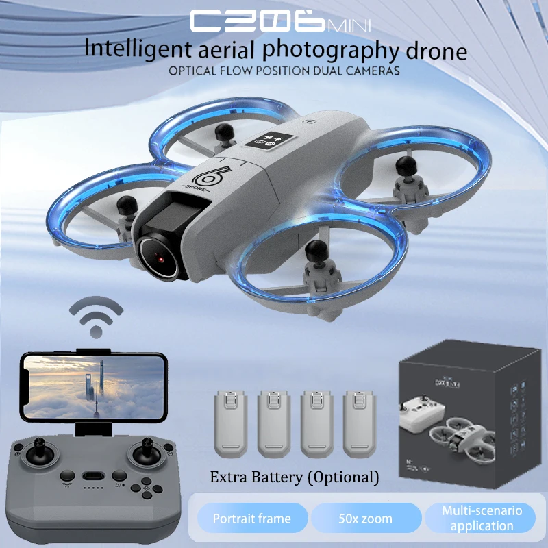 CZ06 Mini RC Quadcopter Drone  - Outdoor Lighting Video review and price