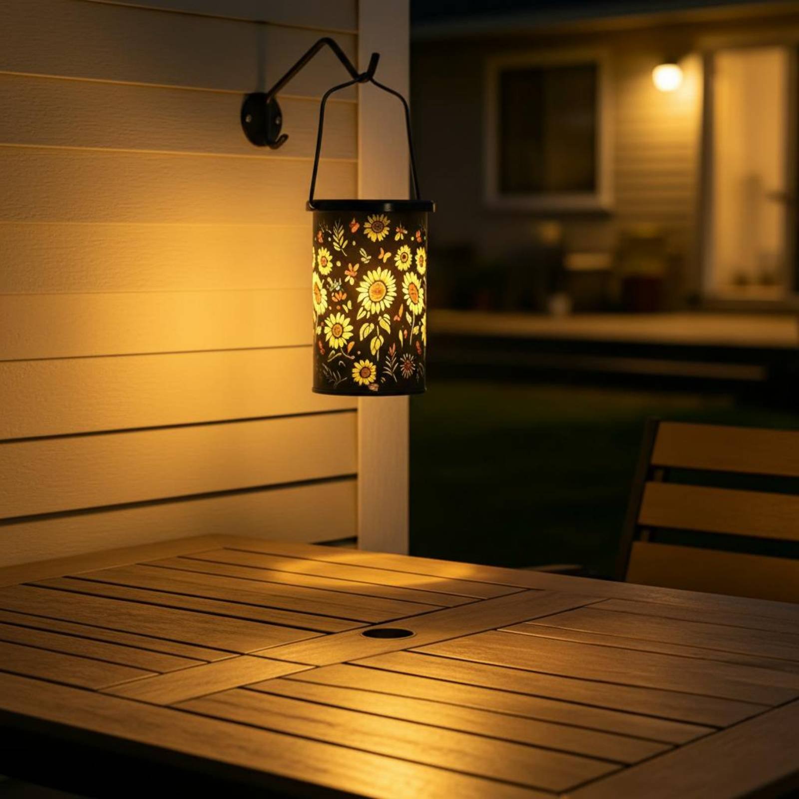 Floral Lantern Vintage Design  - Outdoor Lighting Battery Powered review and price