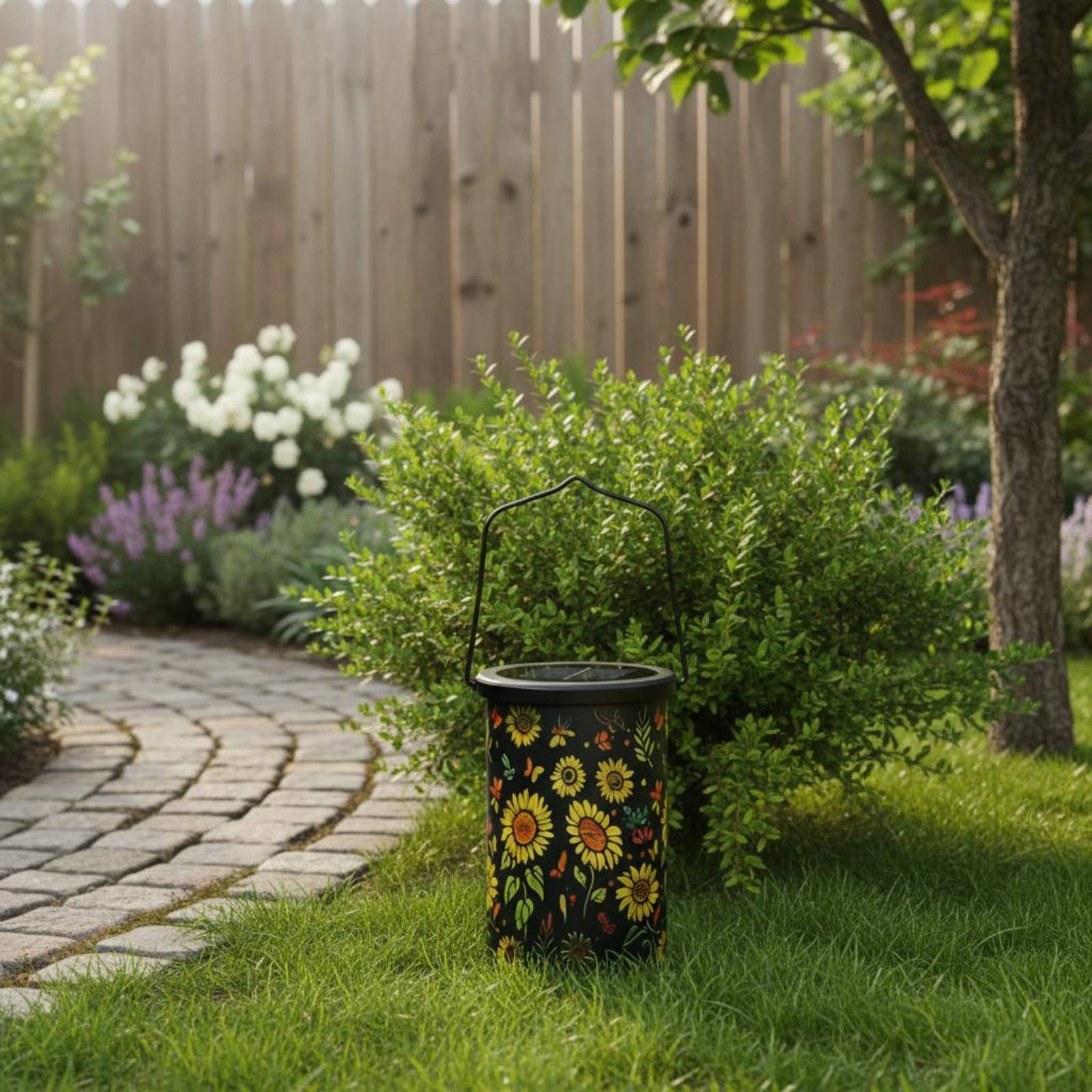 Floral Lantern Vintage Design  - Outdoor Lighting Battery Powered review and price