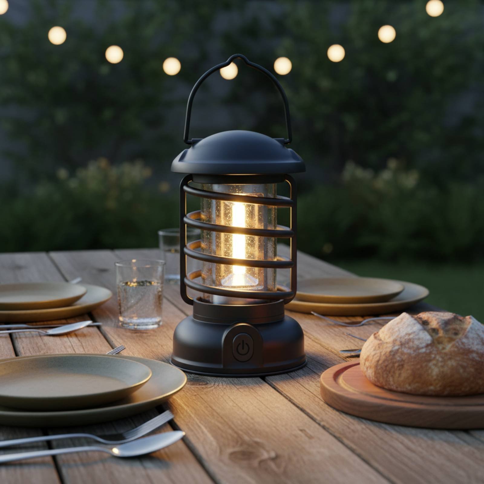 Retro Camping Lantern Two-Way  - Outdoor Lighting Battery Powered review and price