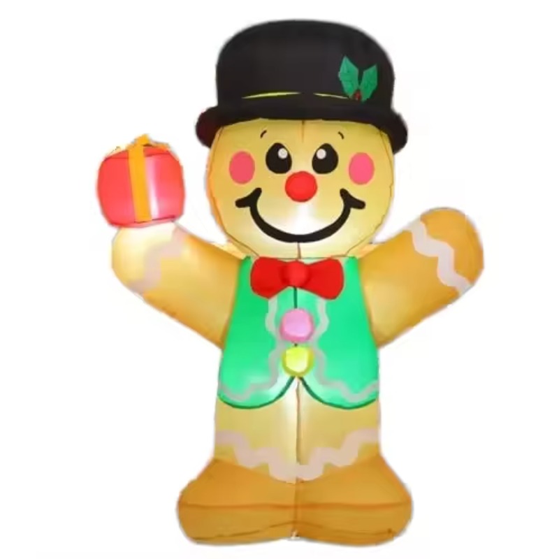 5 Ft Hot Selling Gingerbread M - Xmas Outdoor Lighting Decorations review and price