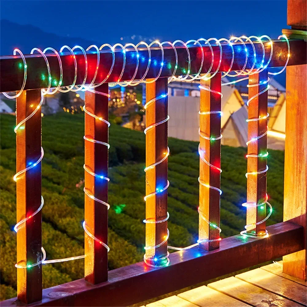 Outdoor Solar Rope Led Light W - Xmas Outdoor Lighting Decorations review and price