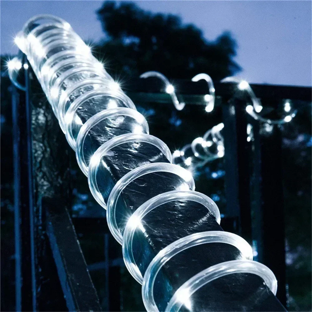 Outdoor Solar Rope Led Light W - Xmas Outdoor Lighting Decorations review and price