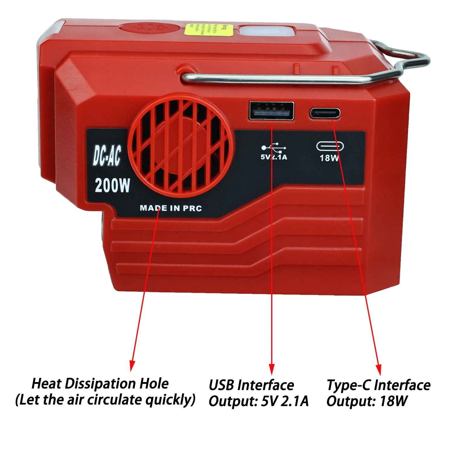 200W Portable Power Inverter 1 - Outdoor Lighting Battery Powered review and price