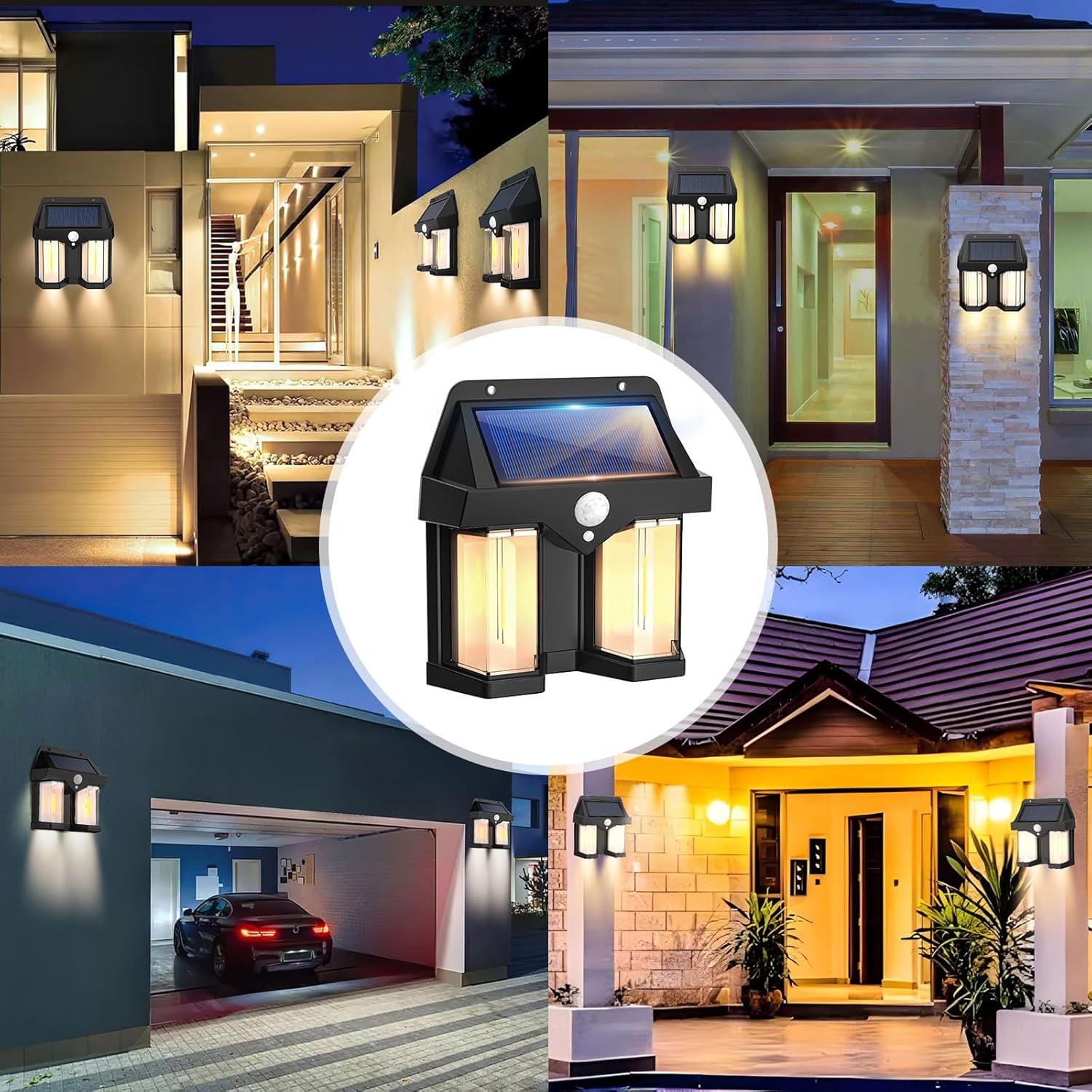 Solar Powered Wall Light Vinta - Wired Pathway Light review and price