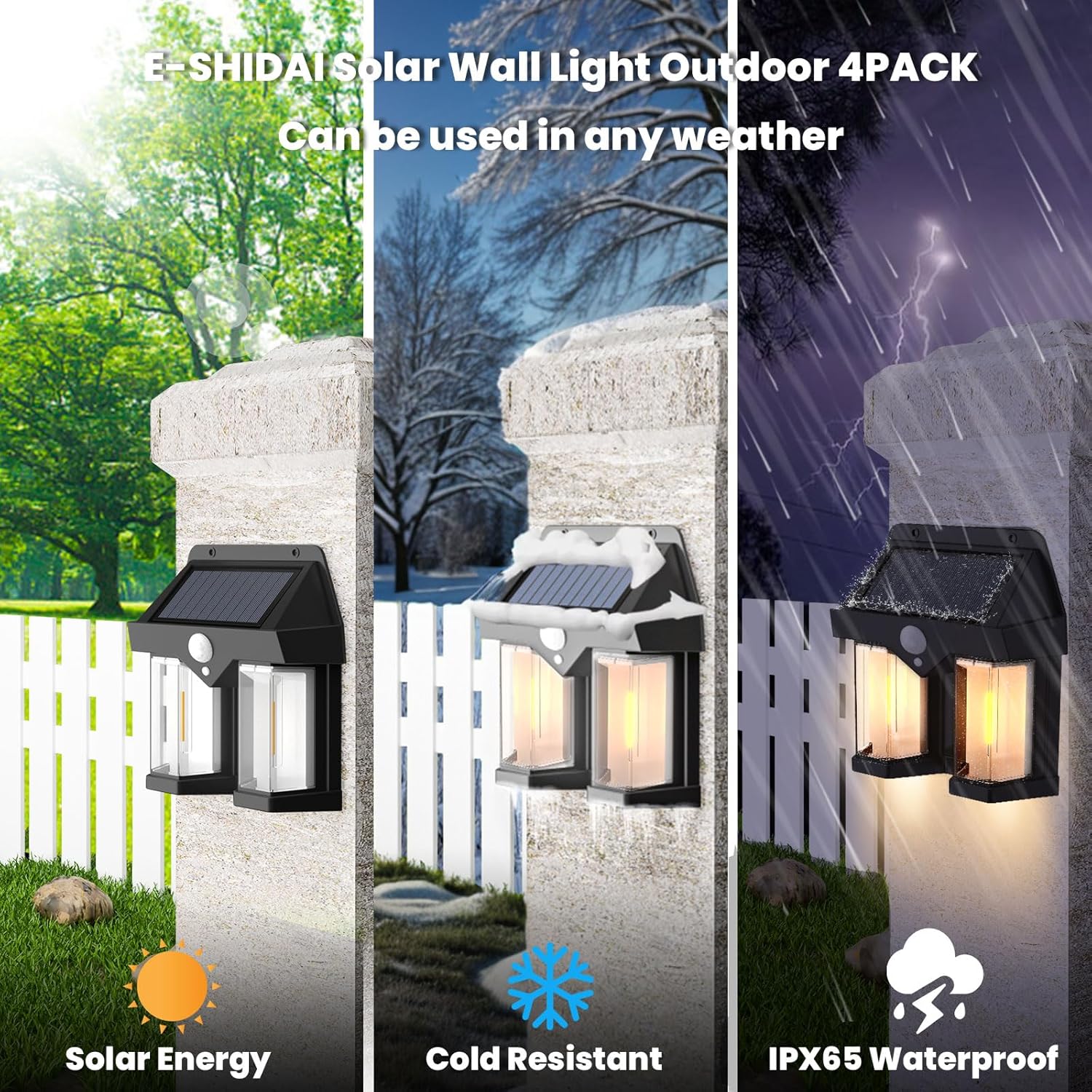 Solar Powered Wall Light Vinta - Wired Pathway Light review and price