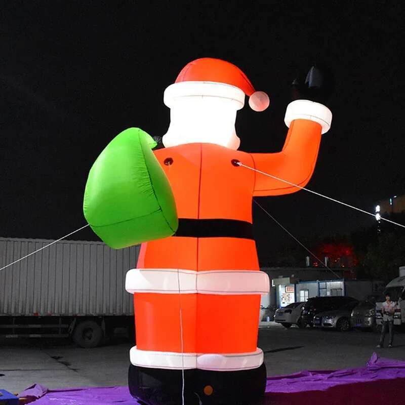 Giant LED Light Iatable Outdoo - Xmas Outdoor Lighting Decorations review and price
