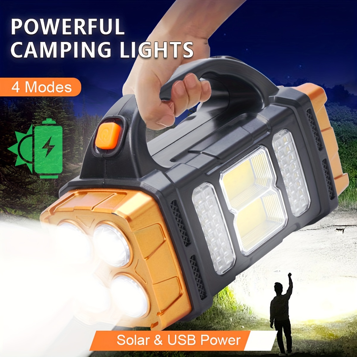 New Upgrade Rechargeable High  - Outdoor Lighting Guide review and price