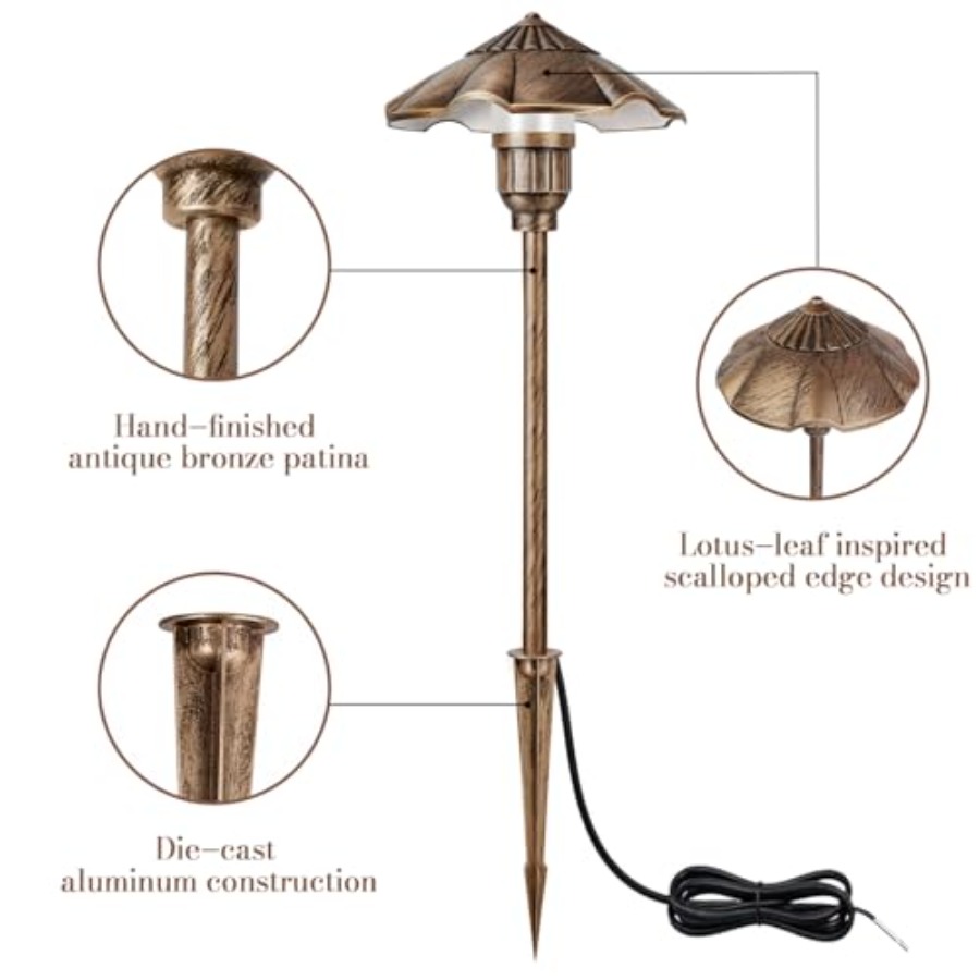Low Voltage Landscape Lights,  - Wired Pathway Light review and price