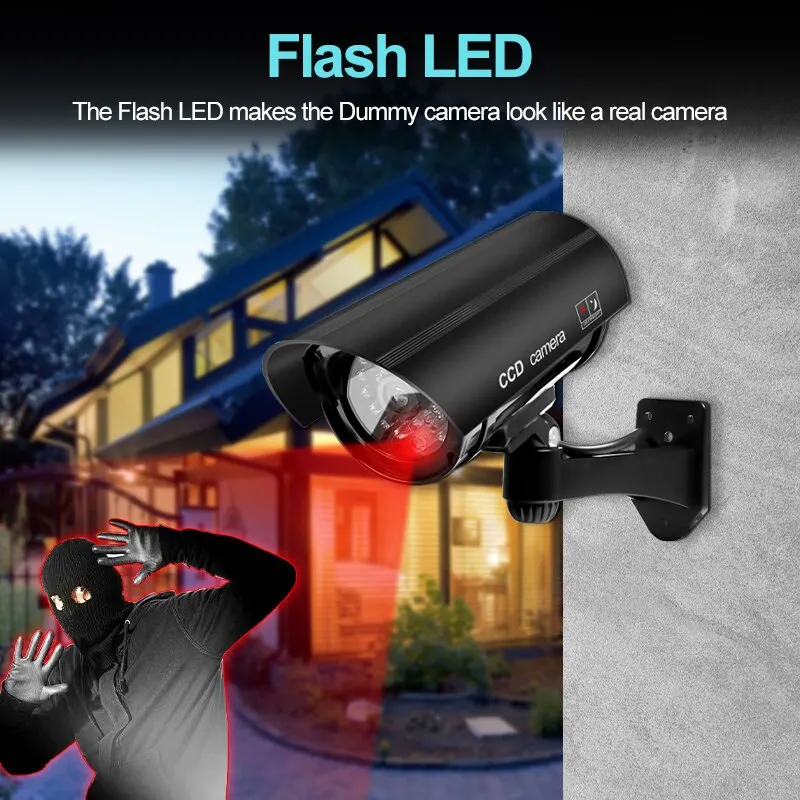 1PC Dummy Security Camera Watr - Outdoor Lighting Video review and price